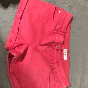Pink shorts